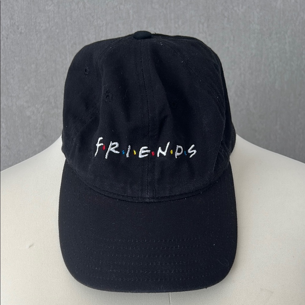 Black Friends Logo Cap